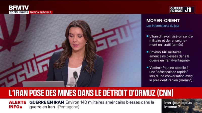 Guerre au Moyen-Orient: l’Iran aurait posé des dizaines de mines dans le détroit d’Ormuz