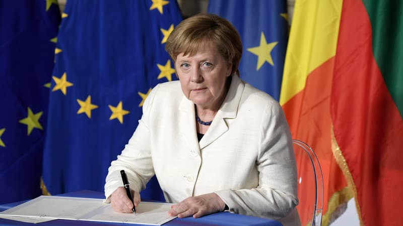 La chancelière allemande Angela Merkel