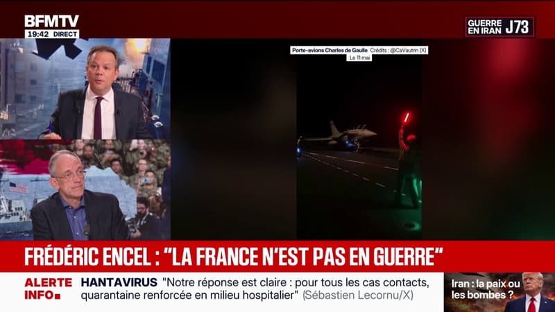 Iran: "La France n'est pas en guerre", rappelle Frédéric Encel, professeur de géopolitique