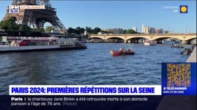 JO-2024: les premières répétitions de la cérémonie d'ouverture sur la Seine