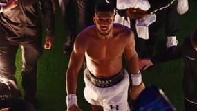 Anthony Joshua après sa défaite contre Oleksandr Usyk en septembre 2021