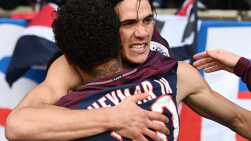 Edinson Cavani et Neymar