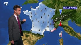 La météo pour ce lundi 8 novembre 2021