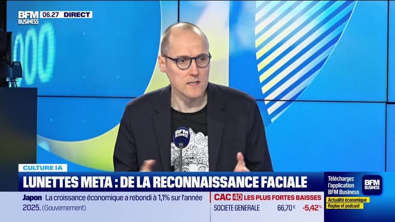 Culture IA : Lunettes Meta, de la reconnaissance faciale, par Anthony Morel - 16/02