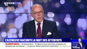 Bernard Cazeneuve sur le 13-Novembre: "Nous sommes choqués et dévastés par la tristesse, (...) et en même temps très concentrés sur les missions qui nous incombent"