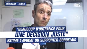 Bordeaux-Rodez : "Beaucoup d'outrance pour une décision juste" estime l'avocat du supporter bordelais