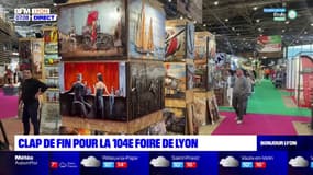 Lyon: clap de fin pour le 104e Foire