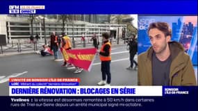"Dernière rénovation": le collectif multiplie les blocages