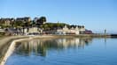 Le front de mer de Cancale, en Ille-et-Vilaine, le 19 janvier 2024. 