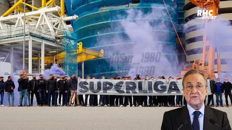 Super League : Les supporters du Real Madrid manifestent contre le projet