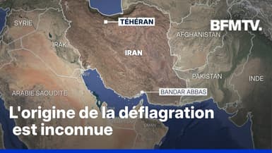 En Iran, une explosion d'origine inconnue a eu lieu dans le port de Bandar Abbas, au sud du pays
