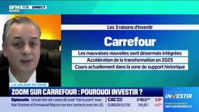 La valeur du jour :  Zoom sur Carrefour, pourquoi investir ? - 24/02