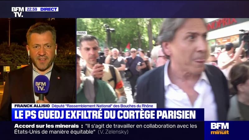 Manifestation du 1er-mai: Franck Allisio (RN) 