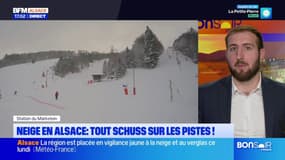 Alsace: de la neige dans de nombreuses stations