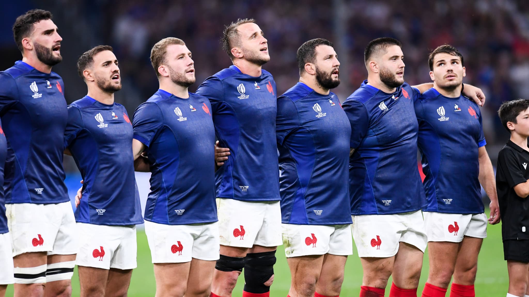 Équipe de France maillot pré-match 2022 2023 coupe du monde