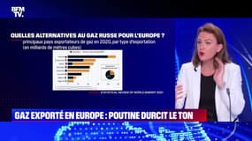 Gaz exporté en Europe: Poutine durcit le ton - 01/04