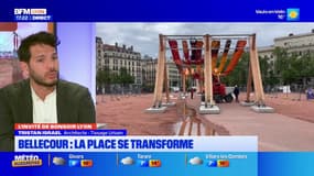 Lyon: l'architecte du tissage urbain place Bellecour évoque la possibilité d'y ajouter de la végétation