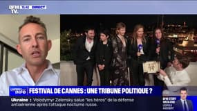 Discours de Justine Triet à Cannes: "Heureusement que les artistes ont encore le droit de dire ce qu'ils pensent de la politique du gouvernement", affirme Ian Brossat