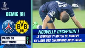 PSG 0-1 Dortmund : Le (dernier ?) match décevant de Mbappé en Ligue des champions avec Paris