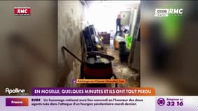 Moselle: les inondations ont tout détruit en quelques minutes