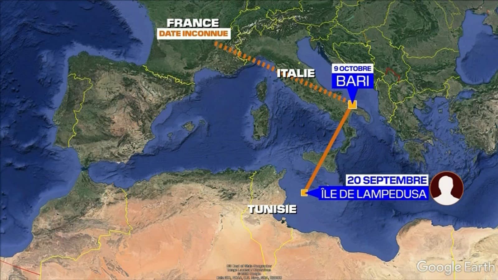 Le parcours de l'assaillant de Nice 