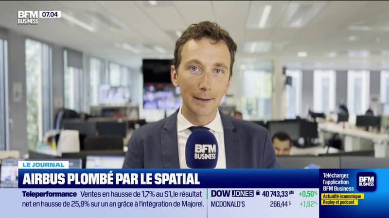 Aribus plombé par le spatial