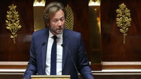 Boris Vallaud à l'Assemblée nationale le 1er octobre 2024