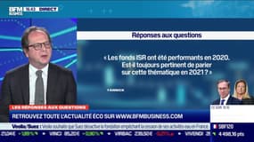 Les questions : Est-il toujours pertinent de parier sur les fonds ISR en 2021 ? - 07/01