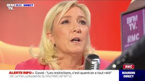 "Quand 40 voyous attaquent un commissariat au mortier on veut interdire le mortier. Ce n'est pas au niveau. Si demain ils balancent des frigidaires on voudra les interdire aussi ?" - Marine Le Pen