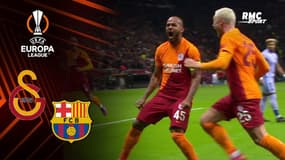 Galatasaray-Barcelone : L'ouverture du score de Galatasaray !