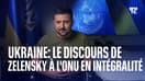 Ukraine: le discours de Volodymyr Zelensky devant l'ONU en intégralité