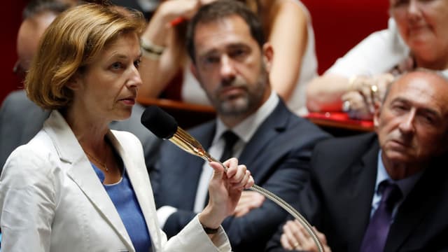 La ministre des Armées Florence Parly lors des questions au gouvernement, à l'Assemblée nationale le 19 juillet 2017.