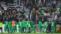 Les joueurs de Saint-Etienne face à leur public, 29 avril 2023