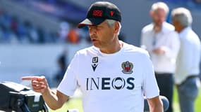Lucien Favre l'entraîneur de Nice, le 7 août 2022