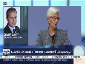 Olivier Quinty (EDRAM): Les banques centrales et les États ont-ils rassuré les marchés ? - 20/03
