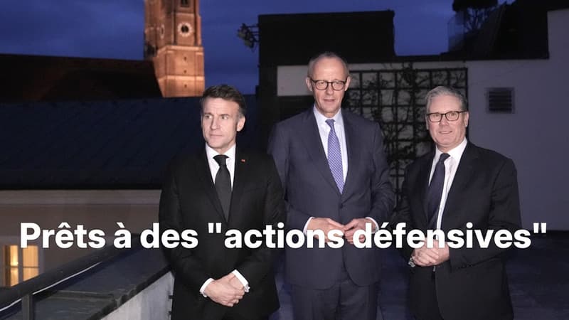 La France, l'Allemagne et le Royaume-Uni prêts à des "actions défensives" pour "détruire" les capacités militaires de l'Iran