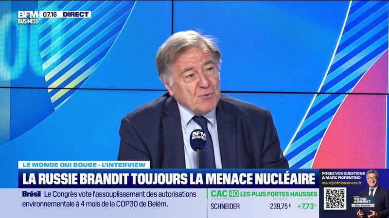 La Russie brandit toujours la menace nucléaire