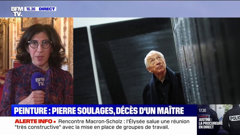 Mort de Pierre Soulages: la ministre de la Culture rend hommage à un 