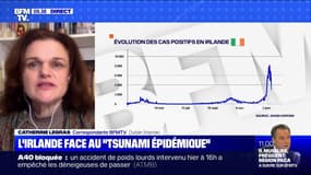 Covid-19: avec 1400 cas pour 100.000 habitants ces deux dernières semaines, la situation se détériore en Irlande