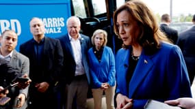 Kamala Harris en Pennsylvanie, le dimanche 18 août 2024