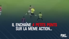 Il enchaîne 4 petits ponts sur la même action...