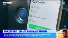Toulon: Bolt propose des VTC conduits par des femmes pour les femmes