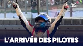 GP Explorer 3: Karchez vainqueur, les pilotes célèbrent avec le public à l'issue de la course sprint