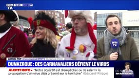 Malgré l'annulation du carnaval de Dunkerque, les carnavaleux étaient bien présents ce week-end