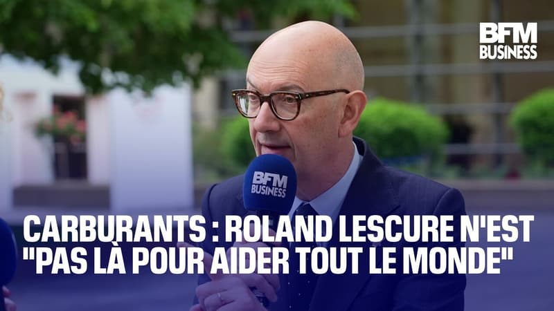 Aides carburants : Roland Lescure n'est "pas là pour aider tout le monde"