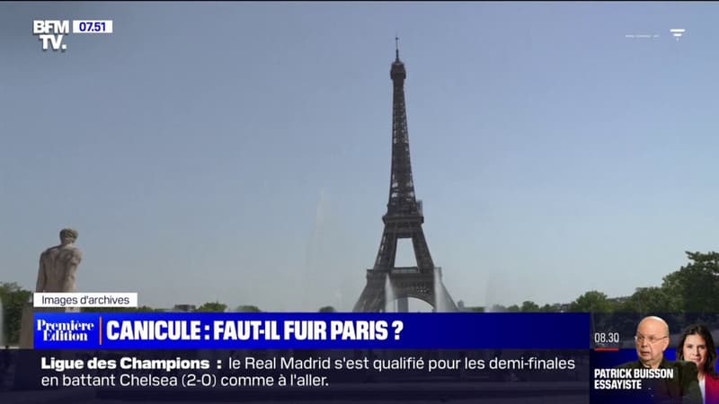 Canicule: Paris est la ville européenne où le risque de mourir de chaud est le plus élevé