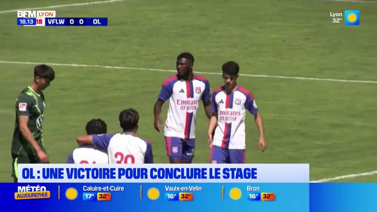 OL : Une victoire pour conclure le stage