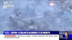 Au Japon, 155 séismes ont secoué le pays et ont fait 30 morts