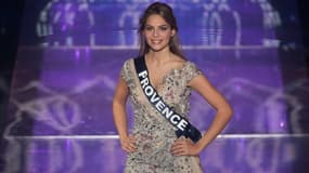 April Benayoum, le soir du concours Miss France 2021 