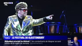 Elton John a donné son dernier concert britannique au festival de Glastonbury